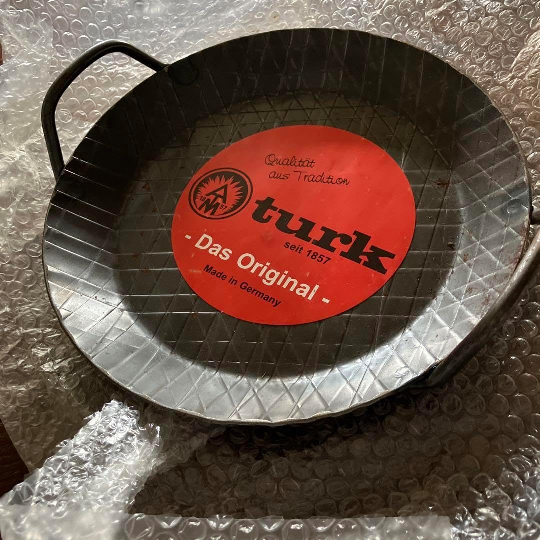 未使用 ターク グリルパン turk ダス オリジナル 皿 約27cm turk 未使用 ターク グリルパン turk ダス オリジナル 皿 約27cm turk